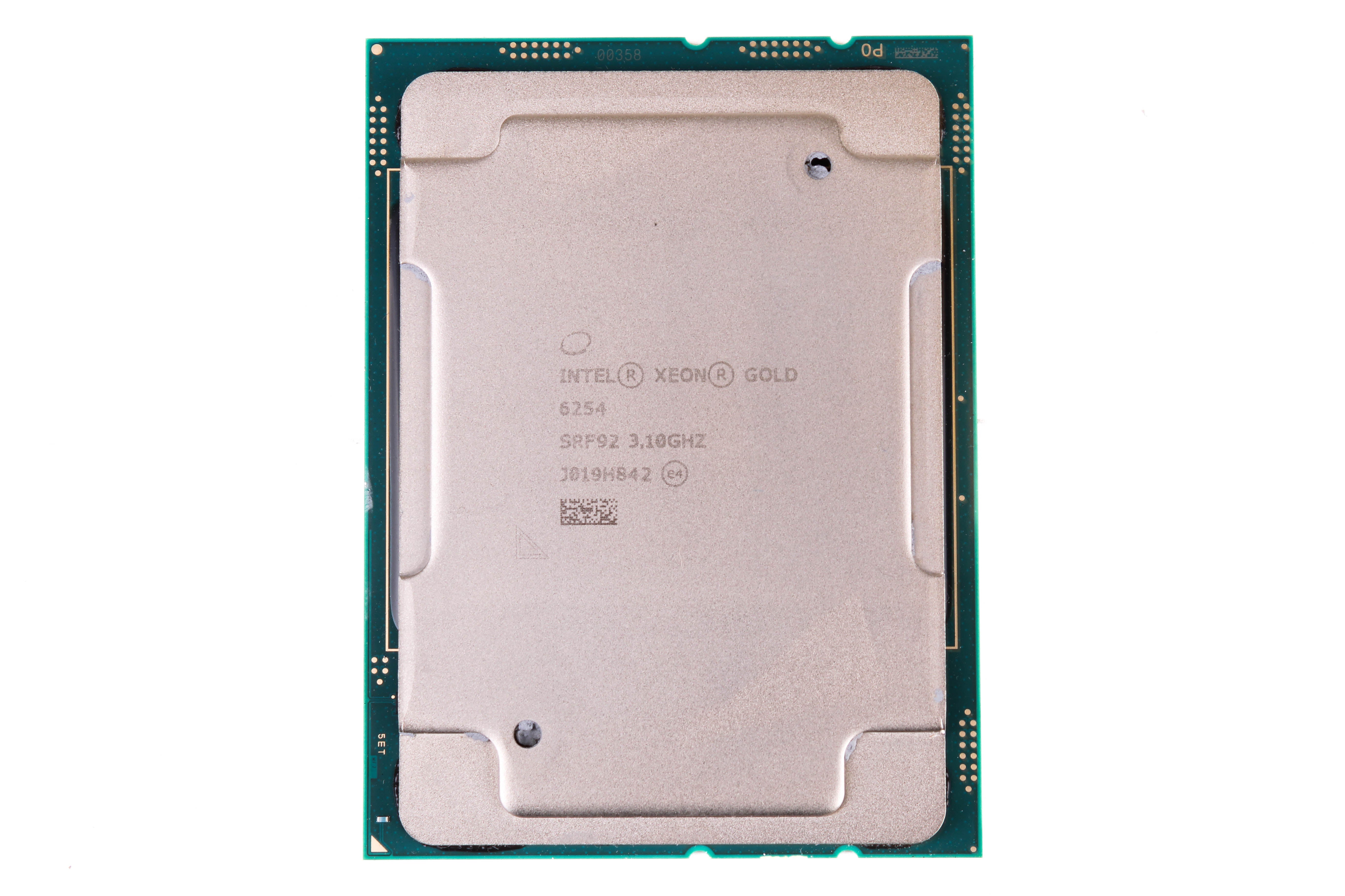 Intel Xeon Gold 6254 SRF92 3.10GHz 18 Core Processor, certified refurbished