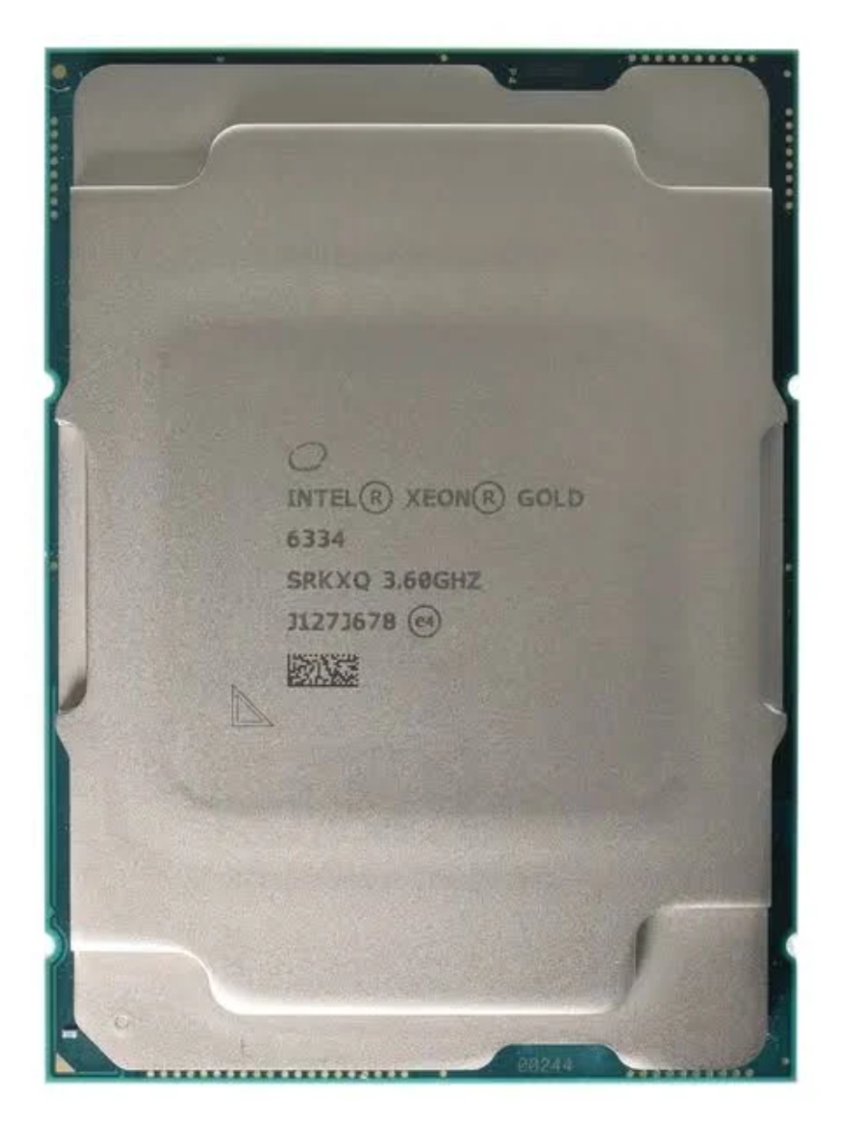 Intel Xeon Gold 6334 SRKXQ 3.60GHz 8 Core Processor
