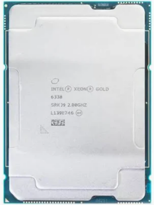 Intel Xeon Gold 6338 SRKJ9 2.00GHz 32 Core Processor