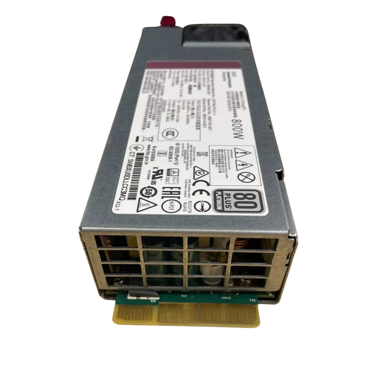 HPE 865412-101 800W Flex Slot Platinum Power Supply, certified refurbished