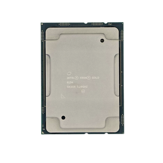 Intel Xeon Gold 6134 SR3AR 3.20GHz 8 Core Processor, certified refurbished