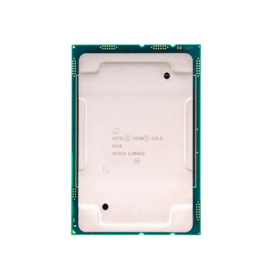 Intel Xeon Gold 6140 SR3AX 2.30GHz 18 Core Processor, certified refurbished