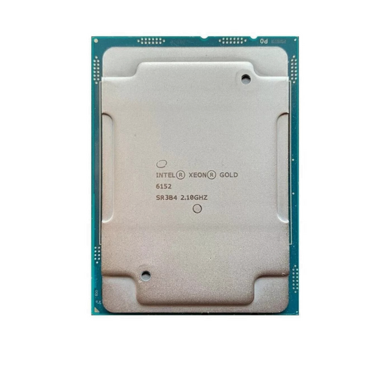 Intel Xeon Gold 6152 SR3B4 2.10GHz 22 Core Processor, certified refurbished