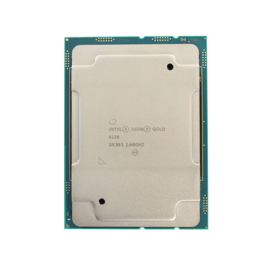 Intel Xeon Gold 6126 SR3B3 2.60GHz 12 Core Processor, certified refurbished