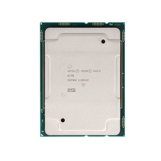 Intel Xeon Gold 6230 SRF8W 2.10GHz 20 Core Processor, certified refurbished