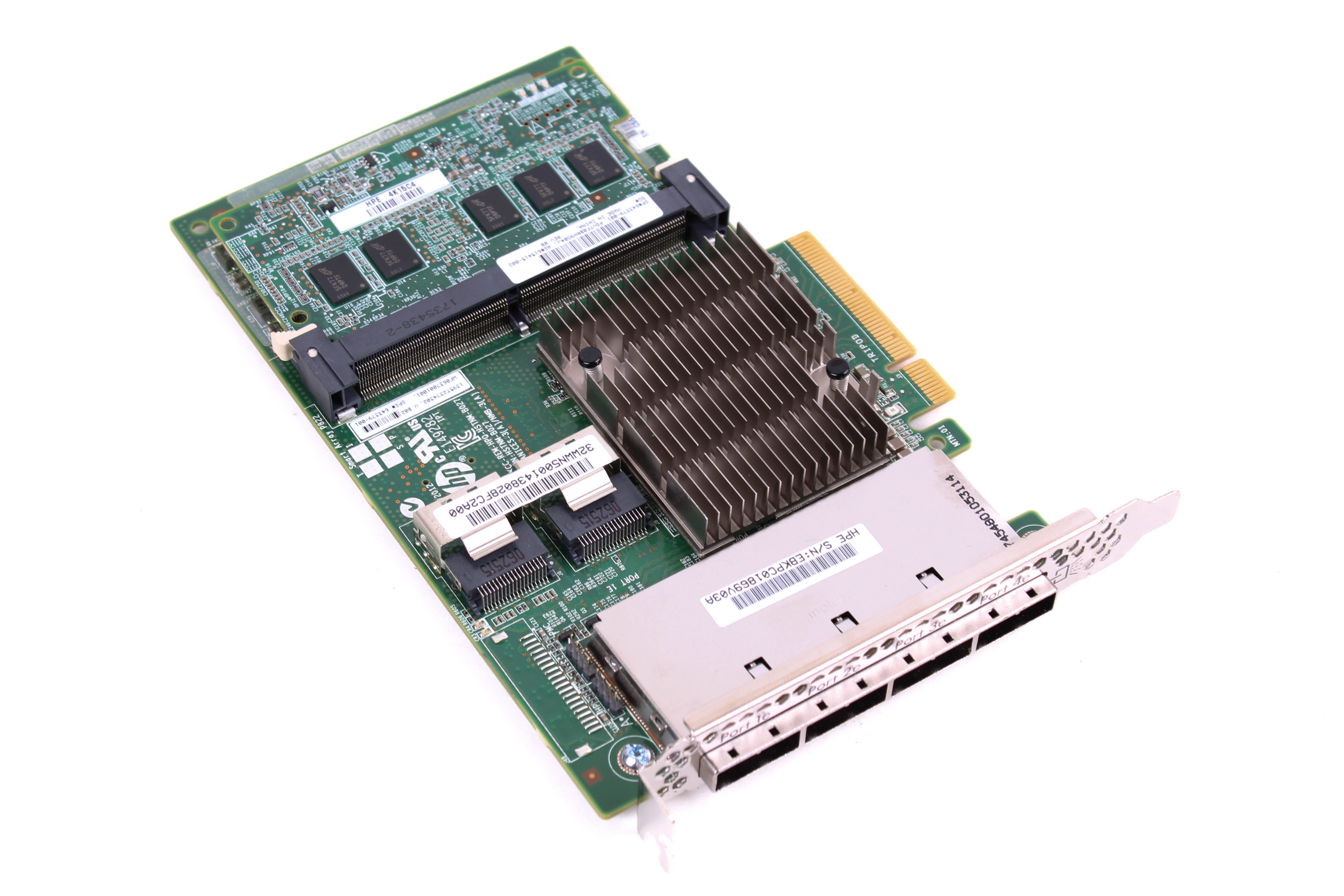 HPE 643379-001 Smart Array P822 2GB FBWC PCIe RAID Controller