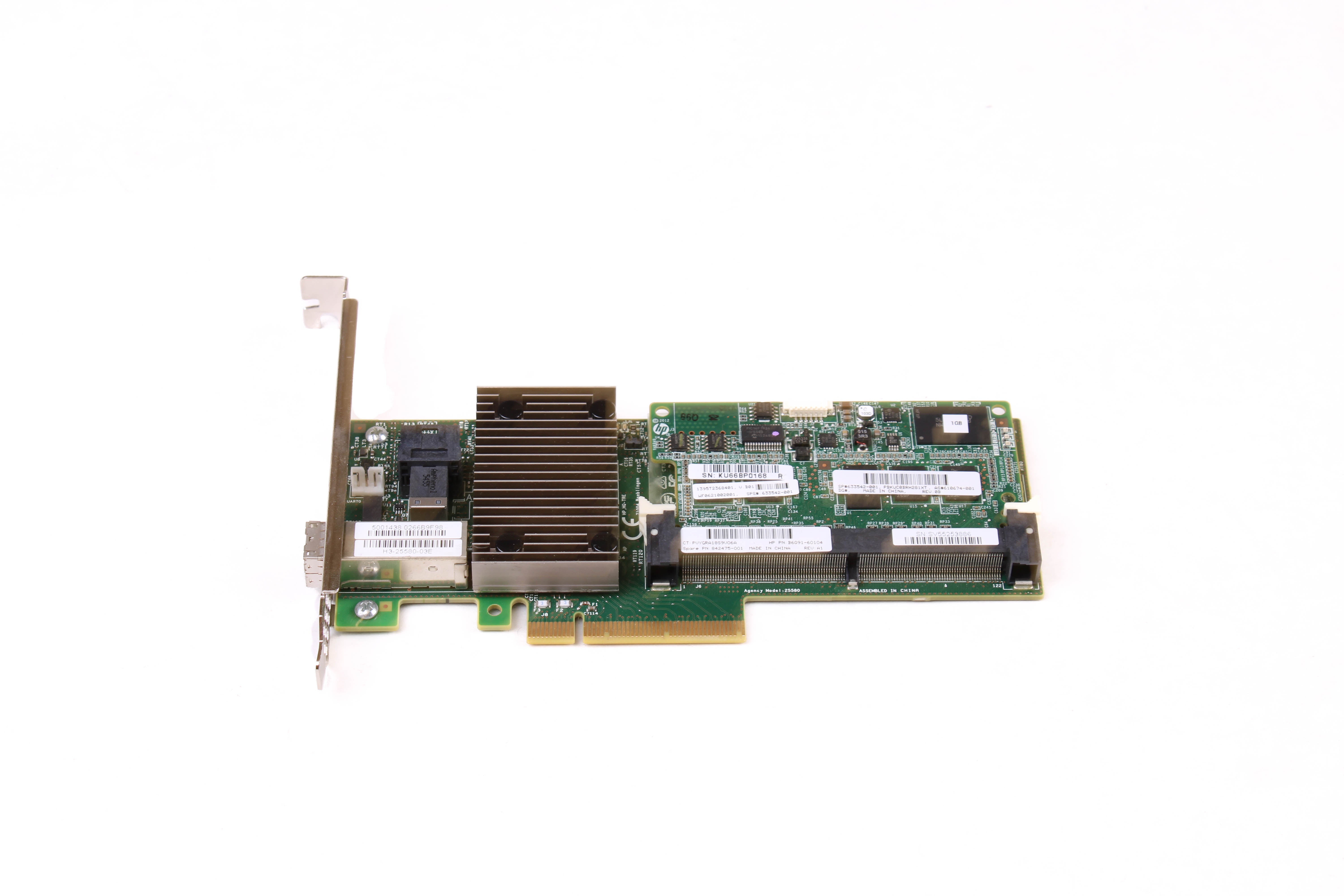 HPE 842475-001 P1224 StoreOnce 1GB FBWC SAS RAID Controller