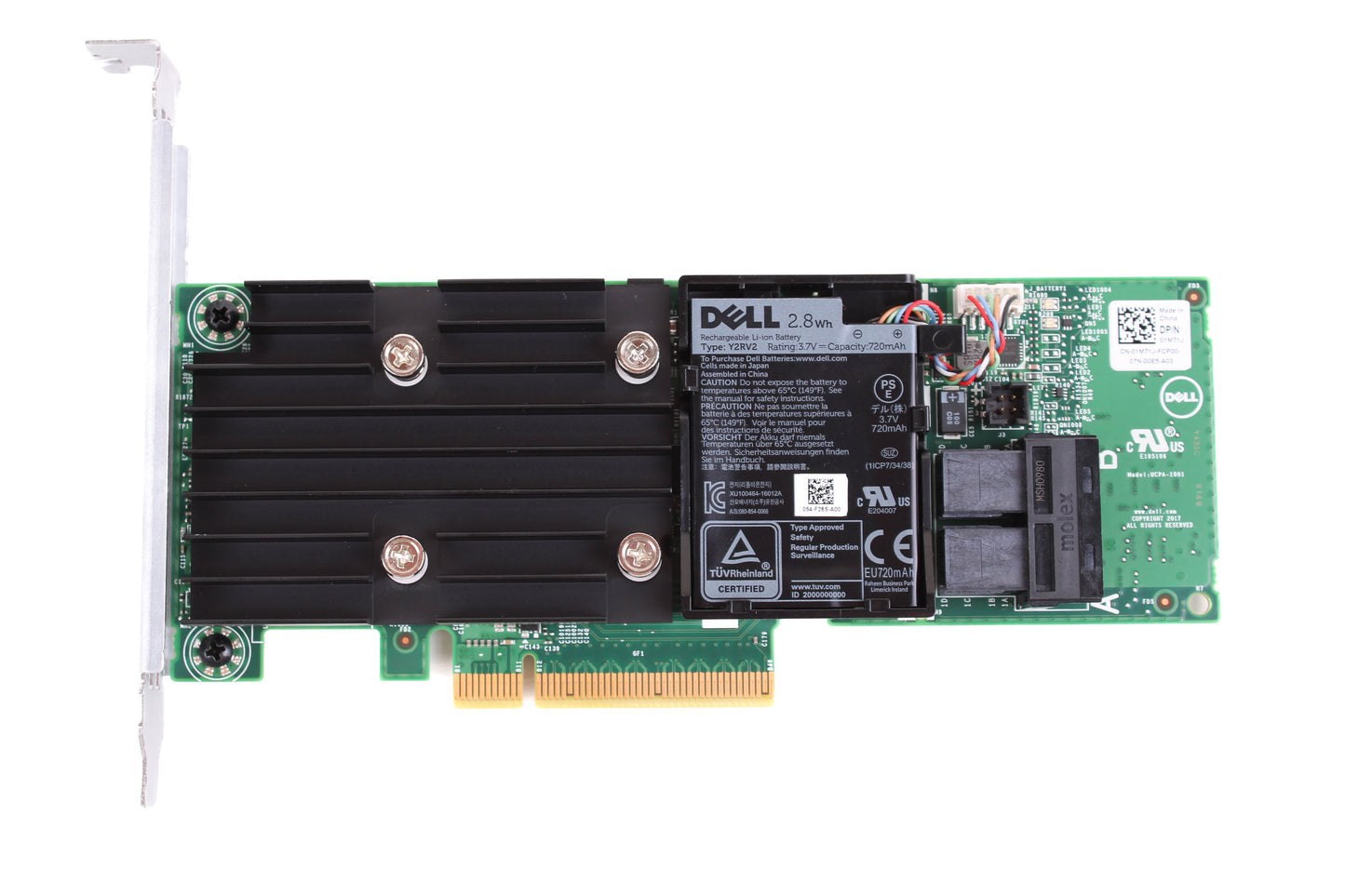 Dell PERC H740P 8GB NV PCIe Adapter RAID Controller 3JH35 1M71J DPNHJ – 1M71J – view 2