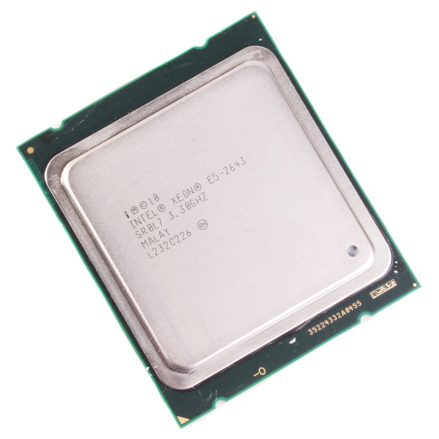 Intel Xeon E5-2643 V1 SR0L7 3.30GHz 4 Core Processor