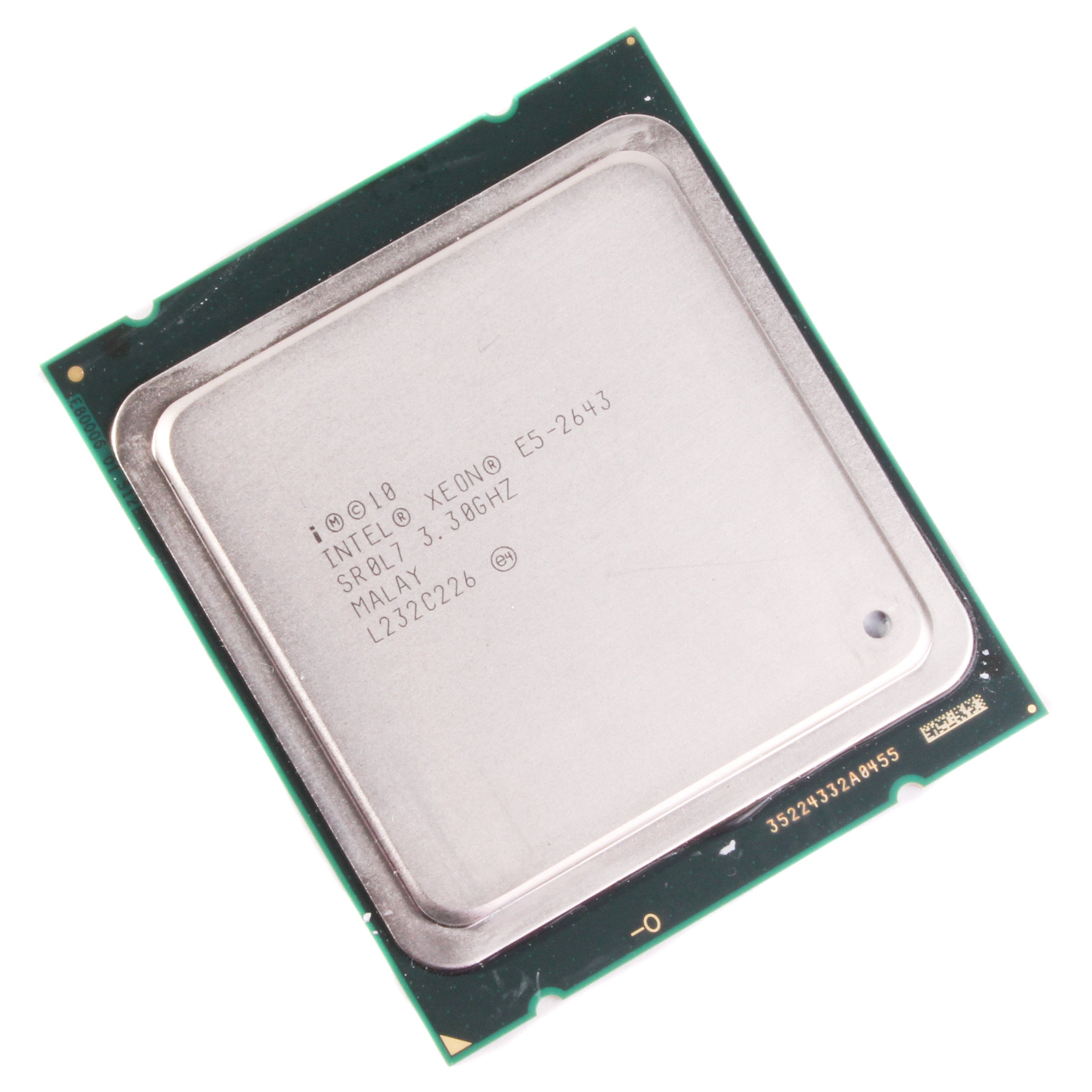 Intel Xeon E5-2643 V1 SR0L7 3.30GHz 4 Core Processor