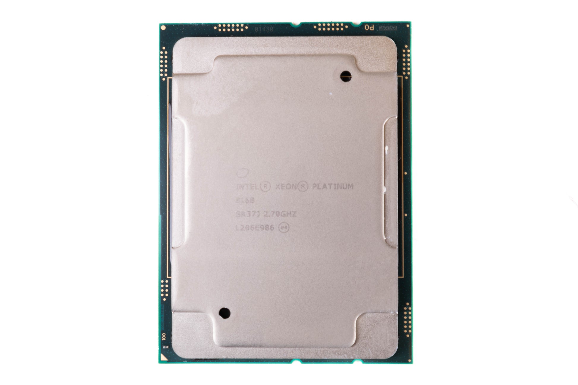 Intel Xeon Platinum 8168 SR37J 2.70GHz 24 Core Processor – view 2