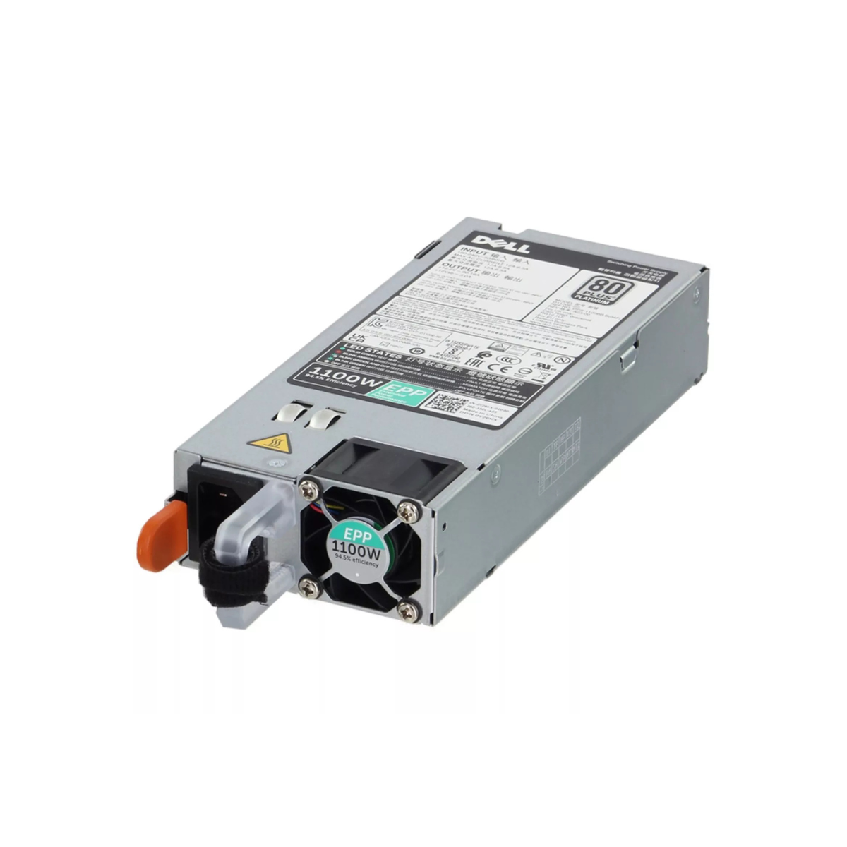 Dell 1100W PowerEdge Server Platinum Power Supply PR21C Y26KX, certified refurbished