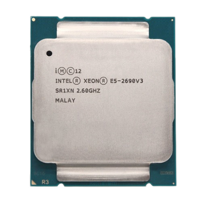 Intel Xeon E5-2690 V3 SR1XN 2.60GHz 12 Core Processor, certified refurbished