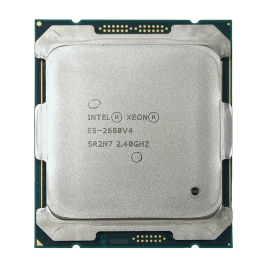 Intel Xeon E5-2680 V4 SR2N7 2.40GHz 14 Core Processor, certified refurbished