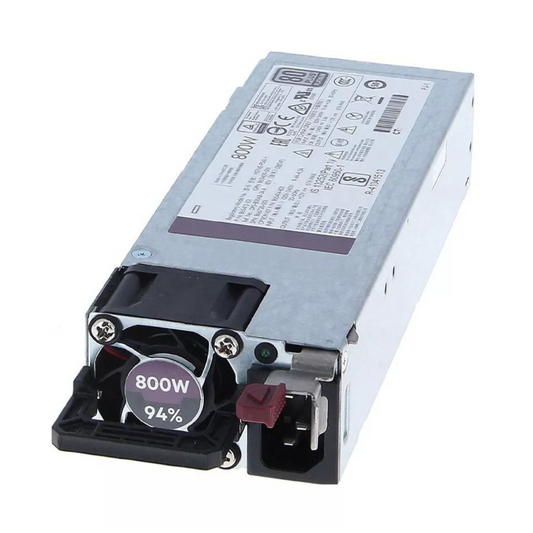 HPE 865412-101 800W Flex Slot Platinum Power Supply, certified refurbished