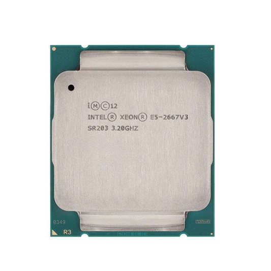 Intel Xeon E5-2667 V3 SR203 3.20GHz 8 Core Processor, certified refurbished