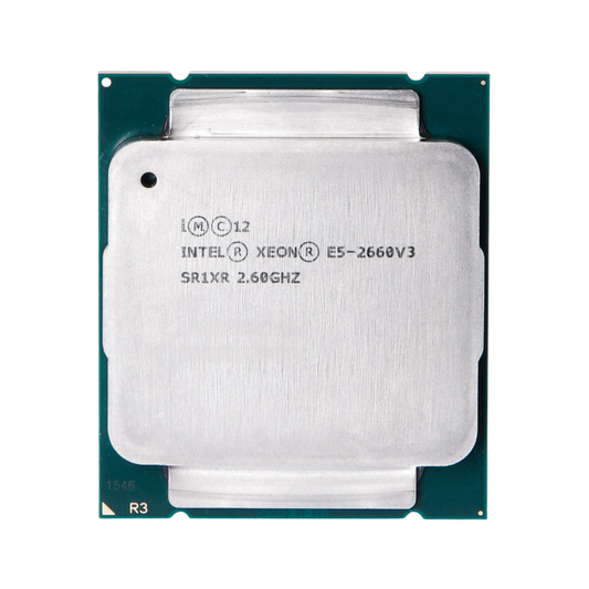 Intel Xeon E5-2660 V3 SR1XR 2.60GHz 10 Core Processor, certified refurbished