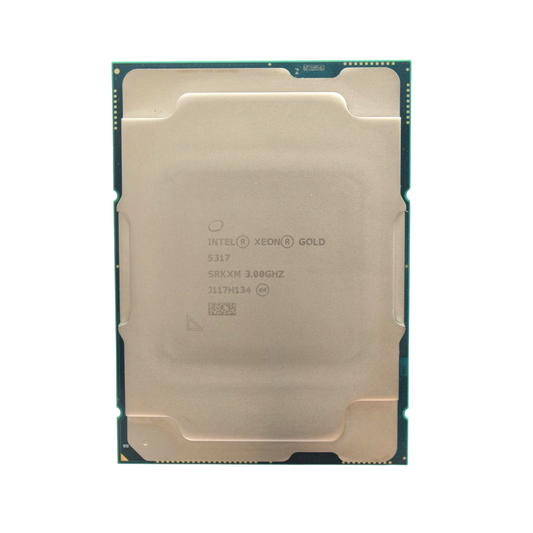 Intel Xeon Gold 5317 SRKXM 3.00GHz 12 Core Processor, certified refurbished