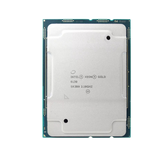 Intel Xeon Gold 6130 SR3B9 2.10GHz 16 Core Processor, certified refurbished