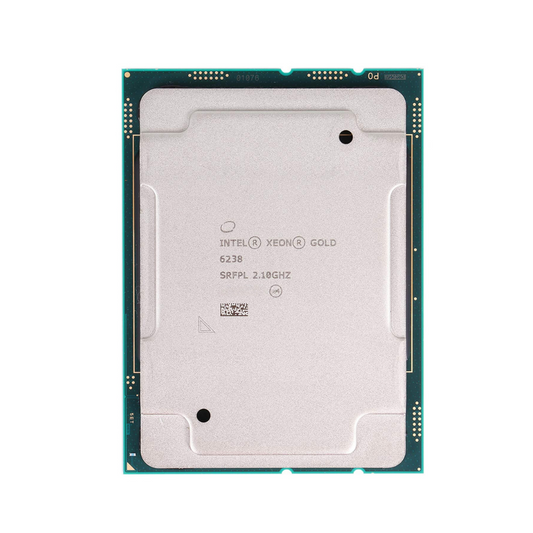 Intel Xeon Gold 6238 SRFPL 2.10GHz 22 Core Processor, certified refurbished