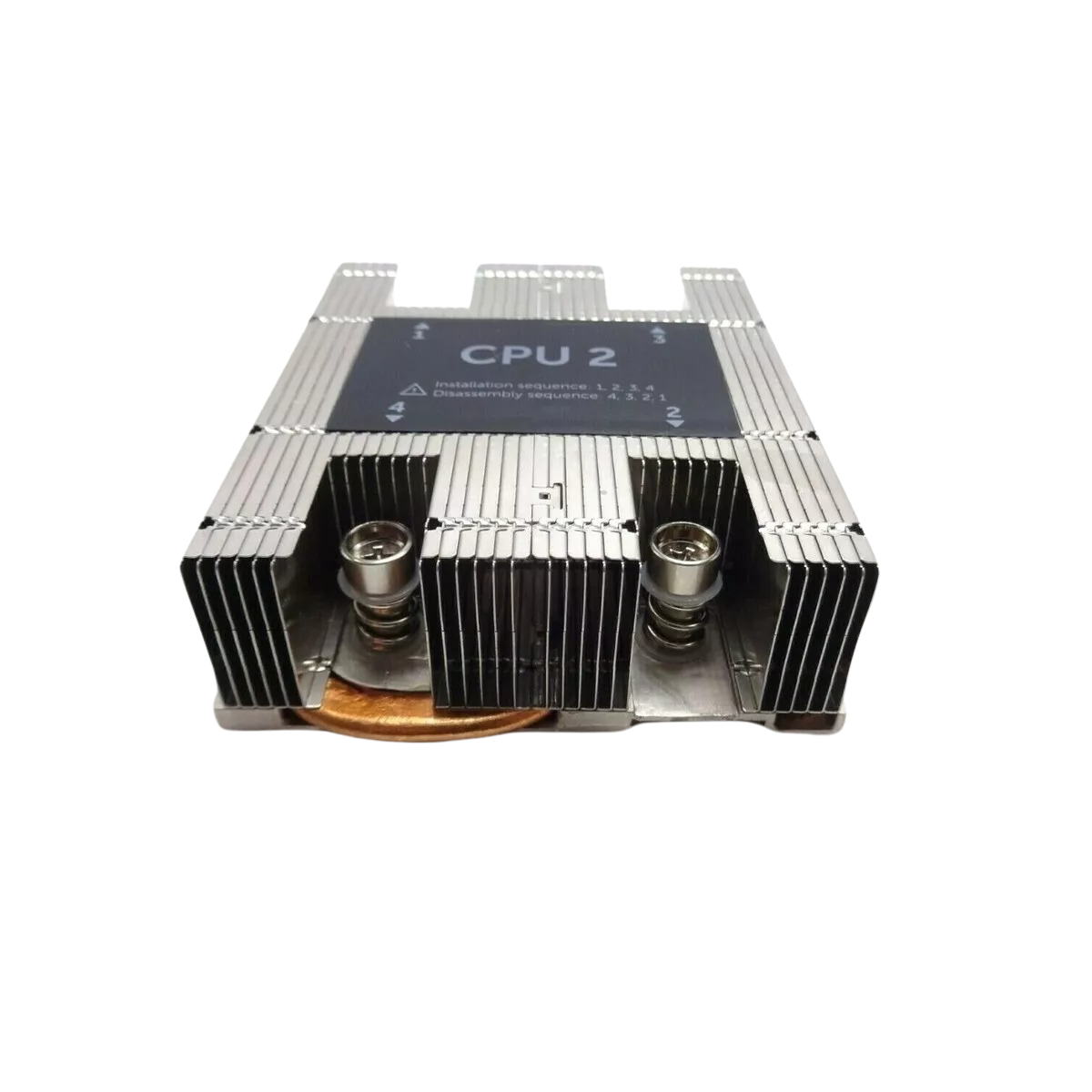 Dell XCDC0 PowerEdge Server Blade 120W+ CPU 2 Heatsink, certified refurbished