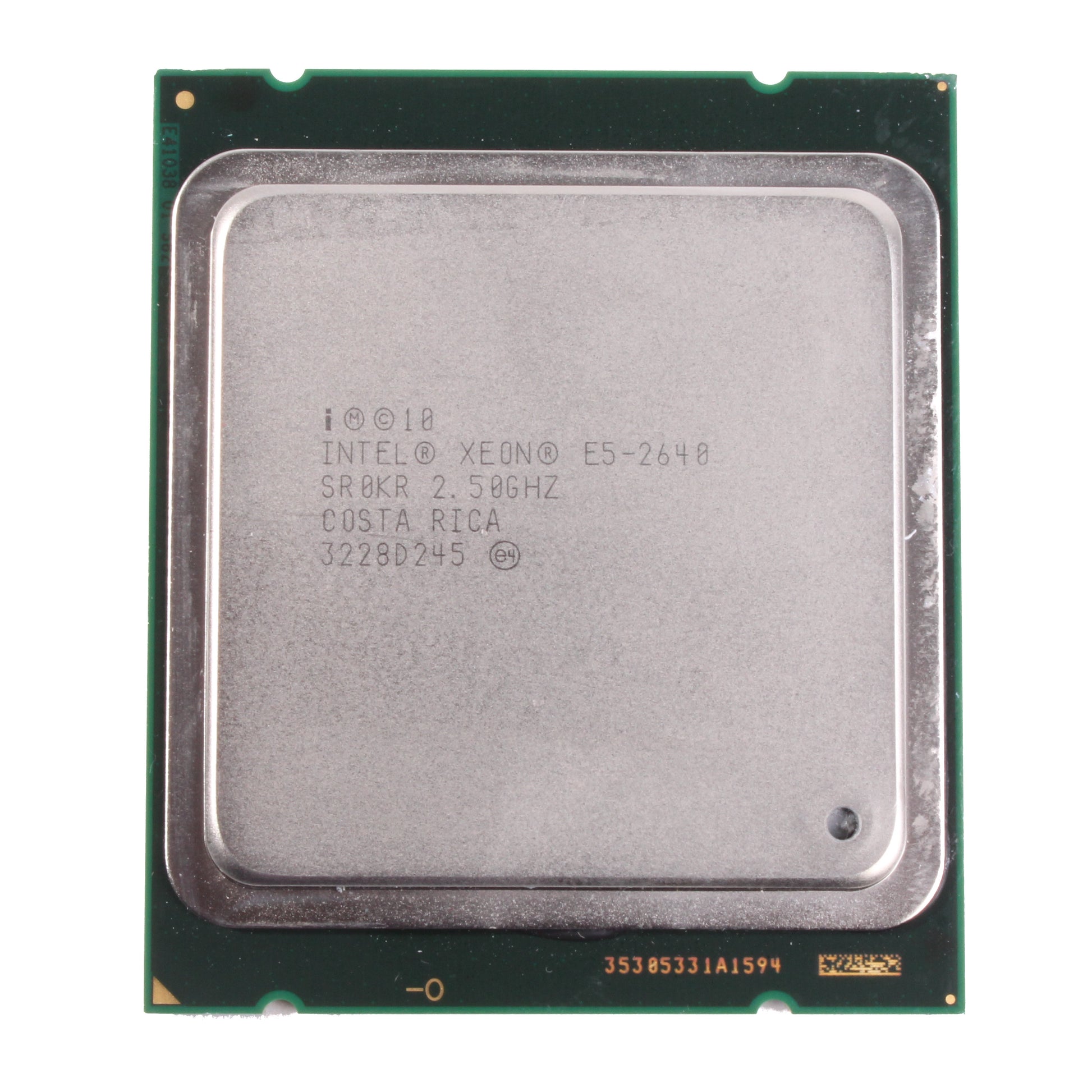 Intel Xeon E5-2640 V1 SR0KR 2.50GHz 6 Core Processor – view 2